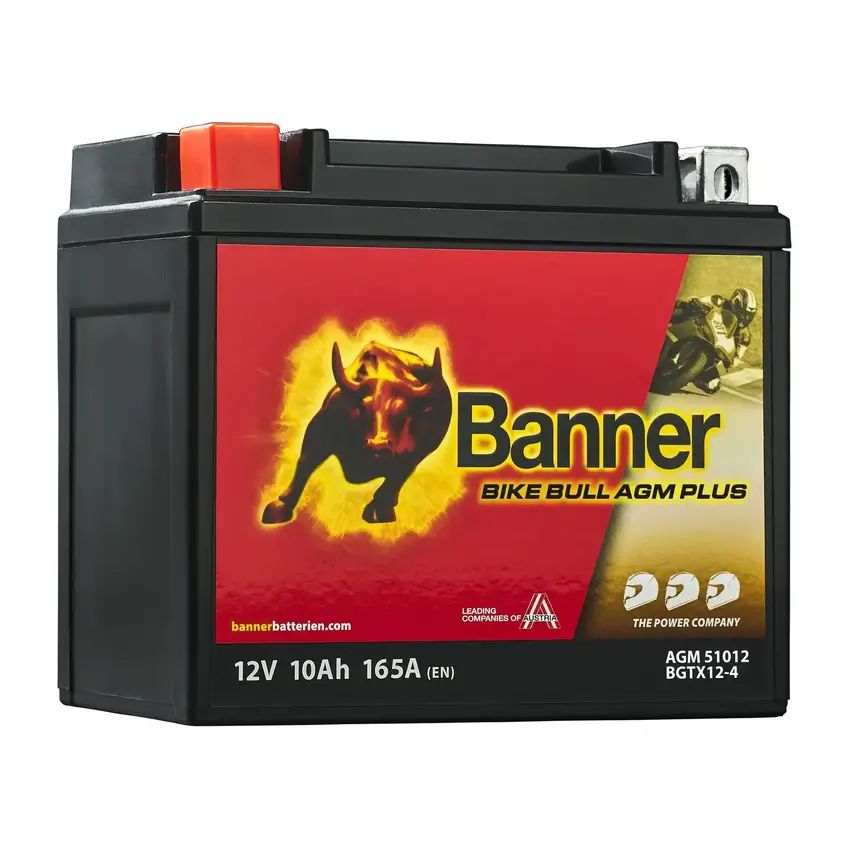 BANNER Bike Bull AGM PLUS BGTX12-4 12V/10Ah
